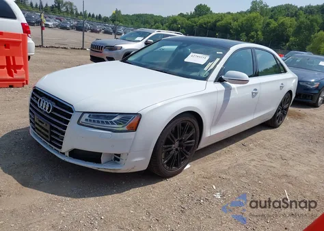 2015 Audi A8 L 3.0T из США, поврежденный, VIN WAU3GAFD6FN001784